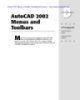 AutoCAD 2002 Menus and Toolbars