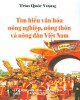 Ebook Tìm hiểu văn hóa nông nghiệp, nông thôn và nông dân Việt Nam: Phần 2