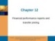 Lecture Management accounting: An Australian perspective: Chapter 12 - Kim Langfield-Smith