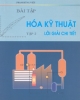 Giáo trình Bài tập Hóa kỹ thuật (Tập 2) - Phạm Hùng Việt