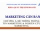 Bài giảng Marketing căn bản: Chương 5 - ThS. Huỳnh Hạnh Phúc (2018)
