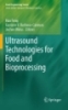 Ebook Ultrasound technologies for food and bioprocessing