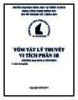 Bài giảng tóm tắt lý thuyết Vi tích phân 1B - Chương: Đạo hàm & tích phân - Lâm Cương Đạt